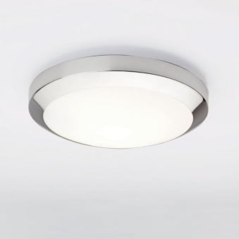 Dakota 300 IP44 Polished Chrome Ceiling Light
