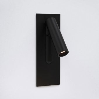 Fuse 3 Micro Switched LED Reading Light in Matt Black