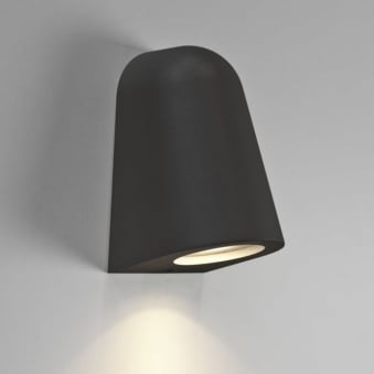 Mast IP65 Black Exterior Wall Light