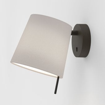 Mitsu Adjustable Switched Wall Light in Bronze