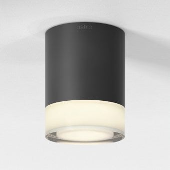 Ottawa IP65 Surface Mounted Downlight in Matt Black