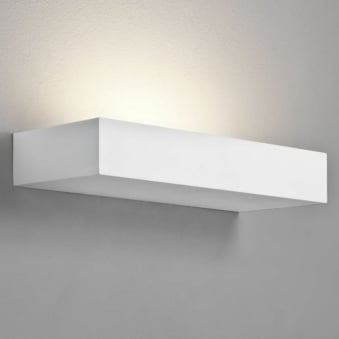 Parma 200 White Plaster Wall Light
