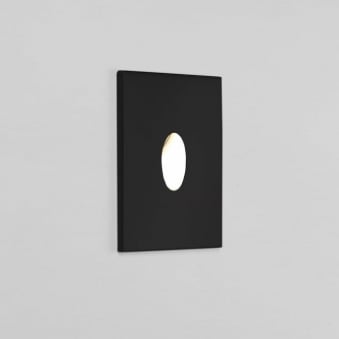 Tango Black IP65 LED Wall Light or Plinth Light
