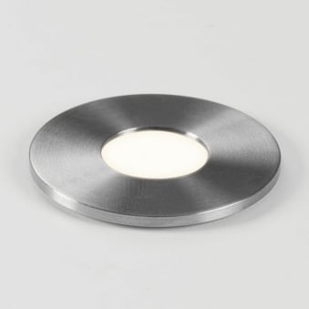 Terra 28 LED Round IP65 Steel Floor or Wall Light