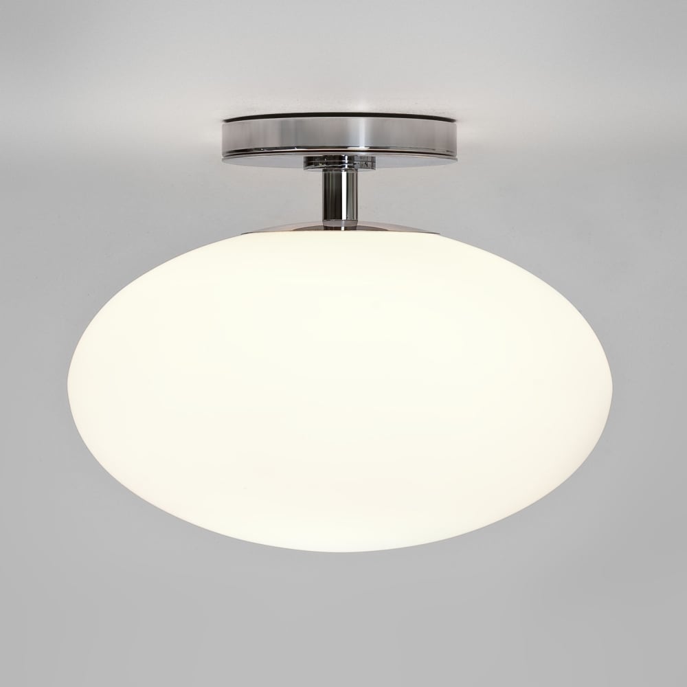 Zeppo IP44 Bathroom Ceiling Light in Polished Chrome