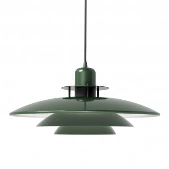 Primus I 430mm Pendant Light in Forest Green