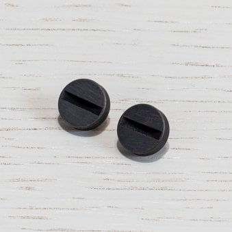 A Pair of Replacemmt Coin Caps For Switches in Smoked Bronze