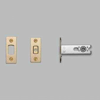 57mm Tubular Dead Bolt Latch In Brass