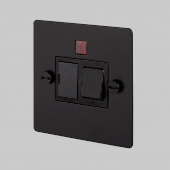 Switched 13 Amp Fused Spur In Black