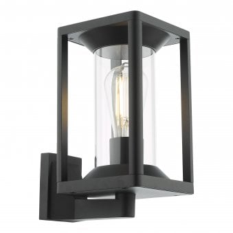 Mackenzie IP65 Outdoor Wall Light in Matt Black