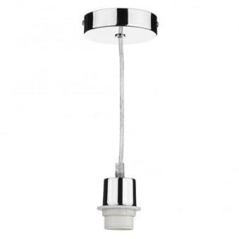 Suspension Kit in Polished Chrome with Clear Cable