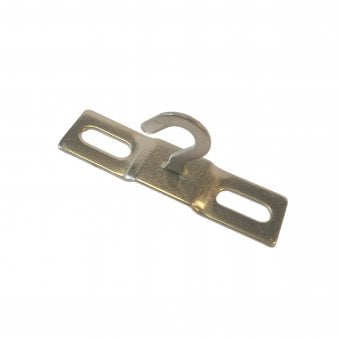 Additions Universal Ceiling Hook Plate in a Galvanized Finish