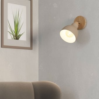 Arrecife Single Spotlight in Sandy Finish