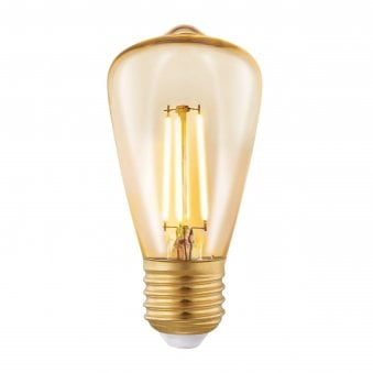 E27 Dimmable Extra Warm White Amber Small Pear Shaped LED 3W 2200K 260lm