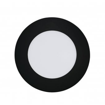 Connect Z Tuneable White Fueva IP44 120mm Downlight in Black