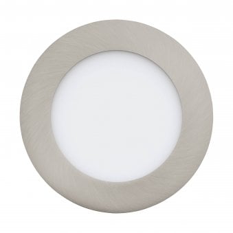 Connect Z Tuneable White Fueva IP44 120mm Downlight in Satin Nickel