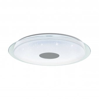Connect Z Tuneable White Lanciano 770mm Ceiling Light with Crystal Effect