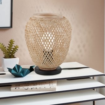 Dembleby Natural Wood Table Light