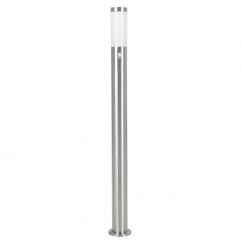 Helsinki Exterior PIR Post Light in Stainless Steel