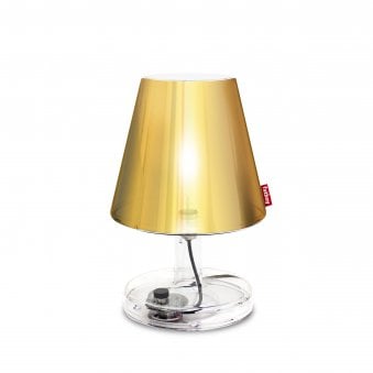 Metallicap Accessory for the Trans-Parent Lamp in Gold