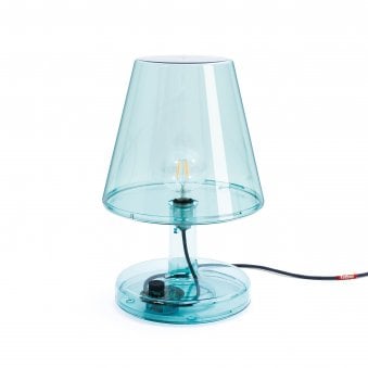 The Trans-Parent LED Table Lamp in Blue