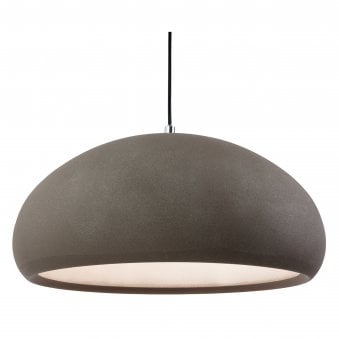 Costa Pendant Light in Rough Sand Concrete Effect