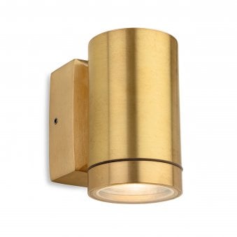 Nautic Solid Brass IP64 Coastal Single Wall Light