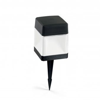 Elisa-SP Coastal 10w CCT LED Ground Spike Light in Black