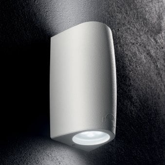 Marta 90 Coastal IP55 6w CCT LED Up and Down Wall Light in White