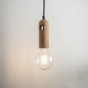 Danvers Pendant Light in Cork