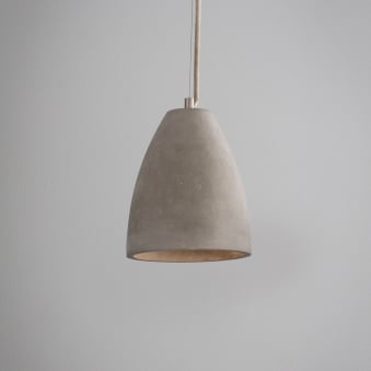 Millbank Small Pendant Light in Polymer Concrete
