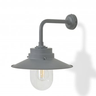 Semington Wall Light in Charcoal Steel 