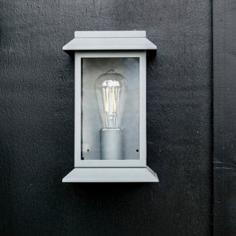 Stourton Wall Light in Charcoal Steel 
