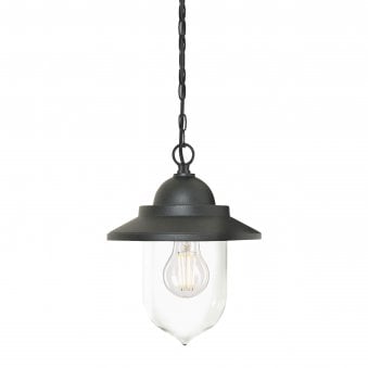 Sandown IP44 Outdoor Pendant Light in Black