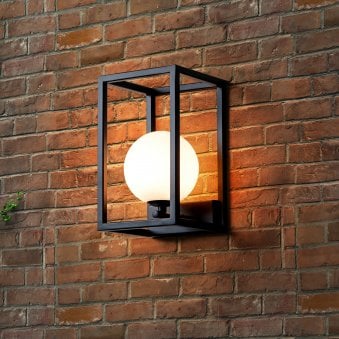 Davenport G9 Outdoor IP44 Wall Light in Charcoal