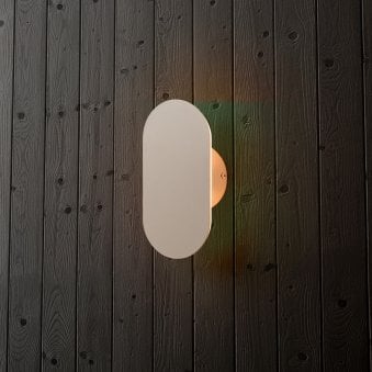 Dida Mini 1.5w LED Outdoor IP44 Wall Light in Sand