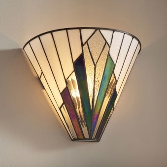 Astoria Tiffany Glass Wall Light
