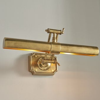 Winchester 20" Solid Brass Adjustable Picture Light