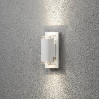 Potenza IP54 Up & Down Wall Light In White