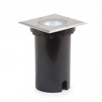 Trelleborg IP65 GU10 Recessed Ground Square Spotlight