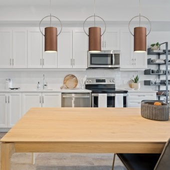 Ashreigney Single Pendant in Coffee and Polished Chrome