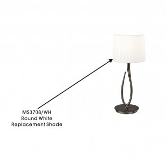Replacement White Shade for the Lua Table lamp