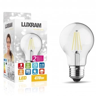 Classic E27 Warm White LED GLS 4W 2700K 470lm