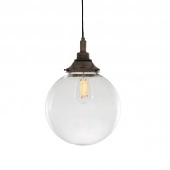 Laguna Pendant Light IP44 25cm in Antique Brass