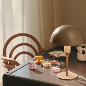 Ellen Mini Table Lamp in Brown