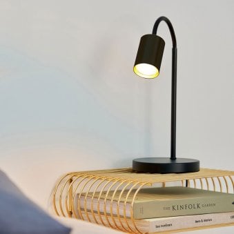 Explore Adjustable Table Lamp In Black