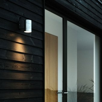 Tin Maxi Coastal Outdoor IP54 Galvanized Single Wall Light