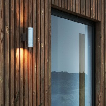 Tin Maxi Coastal Outdoor IP54 Galvanized Up and Down Wall Light