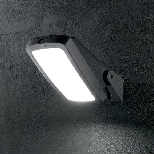 FUMAGALLI Germana Coastal Adjustable IP66 GX53 20w 4K Wall Light in Black