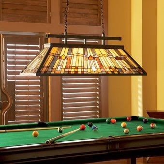 Tiffany Inglenook 3 Light Island Chandelier